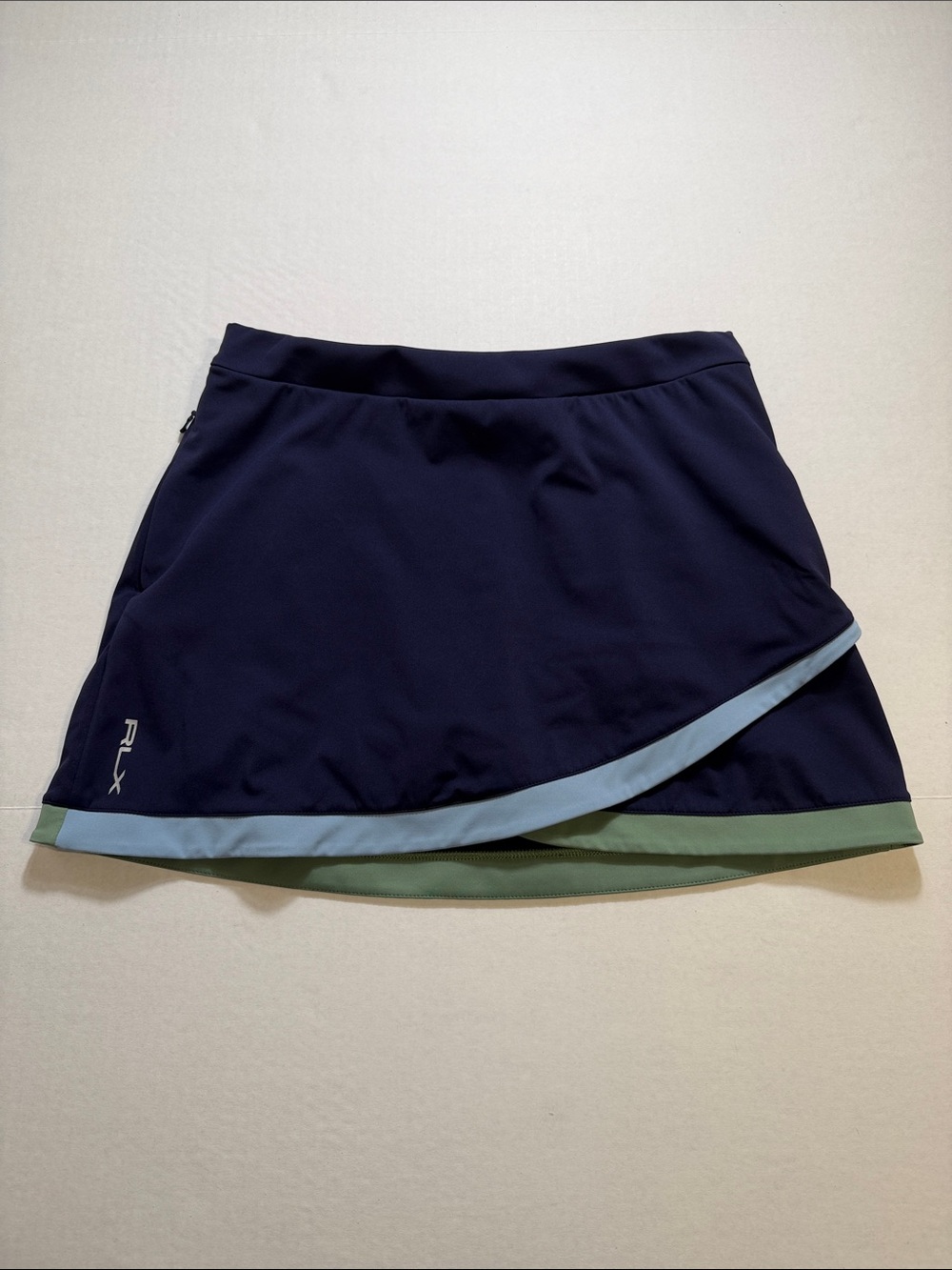 RLX RALPH LAUREN Interlock 15.5" Wrap Skort